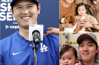 “This is the biggest challenge of my life” — Shohei Ohtani shocked the sports world when he admitted that sleepless nights, mental pressure, and the silent burden of fatherhood had pushed him further than any packed stadium or decisive game, revealing deep personal struggles, unexpected fears, and humbling lessons that stood in stark contrast to his untouchable superstar image, as fans watched the MLB icon face a life-changing role that no contract, title, or major game had ever truly prepared him for.