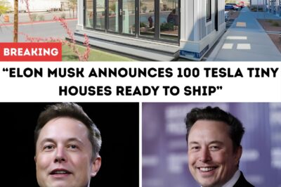 ELON MUSK ANNOUNCES 100 TESLA TINY HOUSES READY TO SHIP — FREE BILLS, ZERO TAXES, AND SURPRISING INTERIORS!