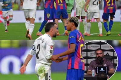 Carvajal Plays Down Yamal Clash After El Clásico: Dani Carvajal has moved to cool tensions following comments surrounding his recent exchange with Barcelona youngster Lamine Yamal during the last Clásico, insisting the situation has been overblown and should not be turned into a controversy.