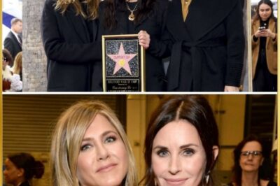 NOT THE HOLLYWOOD GLARE: The friendship between Jennifer Aniston and Courteney Cox touched the public’s hearts when Jennifer quietly became the godmother to Lisa Kudrow’s daughter — a very down-to-earth choice behind the scenes that surprised and intrigued everyone!