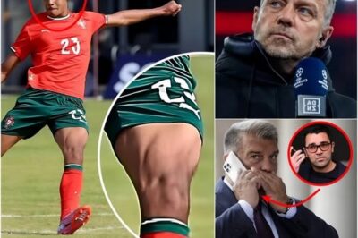 💣🔥 A NAME THAT MAKES EUROPE A CONCLUSION! Cristiano Jr. At only 15 years old he became the center of debate due to his physical appearance beyond his age, social networks were fiercely divided and Barça suddenly appeared in a series of suspicions followed secretly for many years.