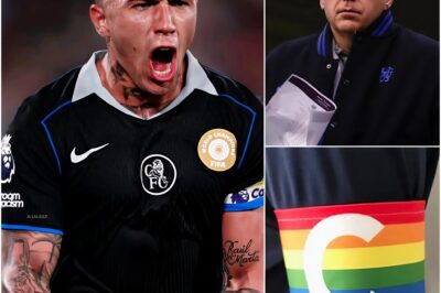 BREAKING NEWS: Enzo Fernández has publicly refused to wear the LGBT rainbow captain’s armband in upcoming major matches. The Argentine star stated: “I WOULD RATHER STEP AWAY THAN BE FORCED TO DO THAT.” His stance immediately set social media on fire, as it is seen as a direct challenge to the FA Cup organizers, forcing Enzo Fernández and Chelsea’s board to make an urgent decision — one that will certainly anger a section of the fanbase…