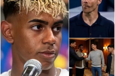 LAST MINUTE BOMB! After the shock of being fired by Real Madrid, coach Xabi Alonso has dropped a devastating bomb: several Los Blancos players would have held secret meetings with Barcelona stars to agree on the result and let themselves win on purpose, so that both parties could pocket millions through betting. The accusation has exploded like a grenade in the heart of La Liga, causing massive indignation among Real Madrid fans and an absolute stir in public opinion. The response has not been long in coming: Lamine Yamal, the young star of Barça, has responded with sharp sarcasm and an overwhelming confidence that has left the world of football silent. This drama is hotter than ever and promises many more shots in the coming days…