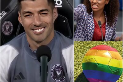 “SIT DOWN, BARBIE!” Inter Miami striker Luis Suárez was abruptly interrupted in a rude manner during a live television broadcast when Sylvana Simons publicly labeled him a “TRAITOR” for refusing to take part in an LGBTQ+ awareness campaign promoted by the organization she represents during the 2026 season. A few minutes later, as Simons attempted to prolong the confrontation and push the tension to its peak, she was met with a cold and razor-sharp response from the Uruguayan forward — so powerful that the entire studio suddenly fell silent, while Simons visibly leaned back in her chair, clearly unsettled. Shortly afterward, the audience erupted into applause — not in support of Simons, but in solidarity with Luis Suárez. In just ten words, he turned a heated debate into a lesson in composure, respect, and mental strength, standing firm in the face of political and media pressure…