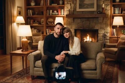 The internet erupted early this morning when Travis Kelce and Taylor Swift unveiled a surprise announcement that sent shockwaves far beyond the sports world. What was expected to be a low-key joint livestream suddenly transformed into one of the most talked-about moments of the year — one fans are still trying to fully absorb.