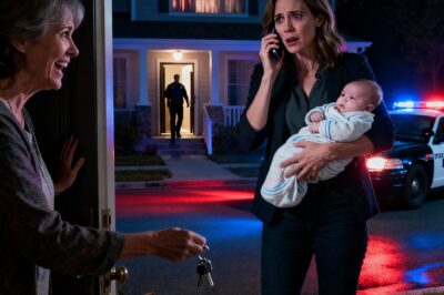 When I came back from a business trip, my neighbor ran out to me. “She’s been such a sweet baby. I took care of her for days,” she said, handing me a baby. Confused, I said, “I… I never had a baby.” The neighbor froze. “What do you mean? Whose baby is this?” I called the police immediately. What they discovered inside… made my blood run cold.