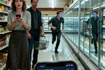 My ex-husband and I ran into each other at the supermarket ten years after our divorce. “Long time no see,” I said. He looked at my current husband beside me and froze. Without a word, he fled as if he’d seen the grim reaper. Moments later, my phone buzzed with a message from him: “Divorce him now! Your new husband is…”