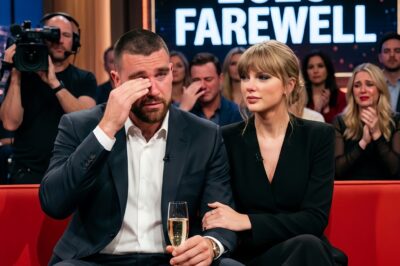 TEARS FLOW AS TRAVIS KELCE & TAYLOR SWIFT BID FAREWELL TO 2025“This has been the strangest, hardest year…”