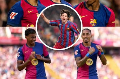 MESSI BENEDICTION HITS BARCELONA: One midnight visit, one Instagram post, and suddenly Barça can’t lose a game. Since Leo quietly stepped onto Camp Nou soil, the Flick era has turned into a perfect storm of wins, clean sheets, and pure dominance. Coincidence or Messi magic? La Liga doesn’t want you asking that question.