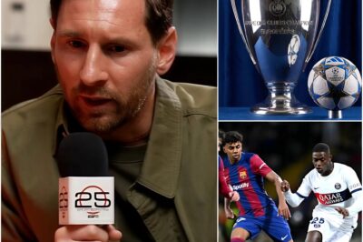 Messi made a prediction about the team that will win the Champions League this season, leaving the media surprised by the unexpected choice of the GOAT. It’s not his former teams, Barcelona or PSG, but the name that the Argentine star trusts is outside everyone’s expectations…