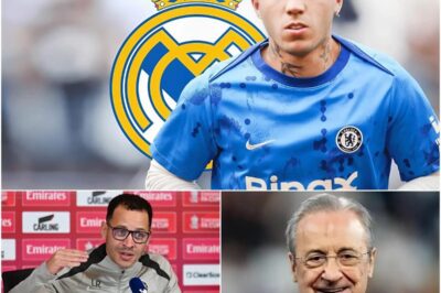 In a bold move, Real Madrid president Florentino Pérez is personally considering the signing of young midfielder Enzo Fernández in the summer of 2026, who is currently under contract with Chelsea.