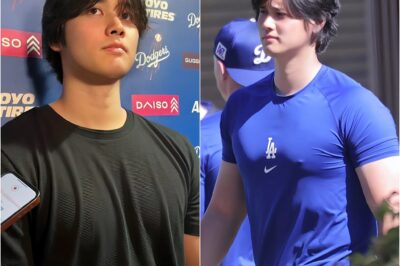 THE ENTIRE DRESSING ROOM FALLS SILENT FOR A FEW SECONDS – THEN FULL OF STUNNING GAZE. Shohei Ohtani not only returned ahead of the 2026 preseason, he appeared in a completely different form: leaner, stronger, and exuding an intensity that sent his Dodgers teammates into a frenzy. This wasn’t behind-the-scenes gossip or a break-time “polishing,” but a clearly visible transformation, signaling something big was about to happen. In the clubhouse, emotions fluctuated between astonishment and anticipation. If this was just the preseason version, what would happen when the lights came on?