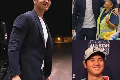 SHOCKING NEWS 15 MINUTES AGO FROM LAX: Shohei Ohtani quietly saved the American dream of a 72-year-old airport cleaner who was about to be fired for being “too old to work.” This employee had previously found Ohtani’s wallet containing over $50,000 in cash that had fallen in the VIP area, and he didn’t take a single cent. When he learned that the Mexican woman was raising four orphaned grandchildren and was about to lose her job, Ohtani immediately called the CEO of the airport service company. Not only did he secure her job, but he also signed a contract to sponsor her salary and health insurance for her and her four grandchildren for the next 10 years! When asked by reporters, Ohtani simply said, “She reminds me of my mother.” The entire LAX airport applauded for 10 minutes straight as the elderly woman hugged Ohtani and wept uncontrollably! 😭↪️ FULL DETAILS IN THE COMMENTS BELOW 👇👇