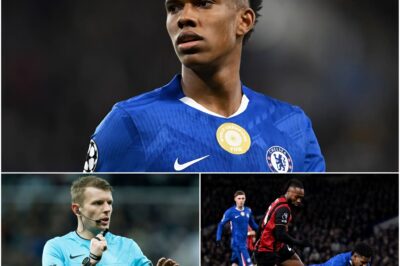 🛑🛑 “THEY DELIBERATELY PLAYED DIRTY!” Estêvão Willian angrily accused referee Sam Barrott of deliberately favoring Antoine Semenyo in the final minutes of the match to disadvantage Chelsea. The incident quickly spread like wildfire, forcing the organizers to launch an urgent investigation into the Chelsea vs Bournemouth game, with compelling evidence leading to Barrott being summoned to an emergency meeting! The outcome of this meeting could bring major benefits to Chelsea.