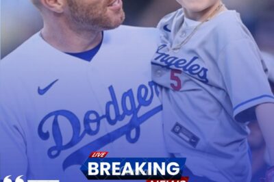 When Freddie Freeman watched his 3-year-old son Maximus lie paralyzed on a ventilator, fighting Guillain–Barré syndrome, he made a silent promise in the darkest moment of his life — if his child survived, he would turn that pain into purpose — and now, in a stunning act of humanity far bigger than baseball, that promise has been fulfilled with a $1 million donation that honors fear, faith, and a father’s love