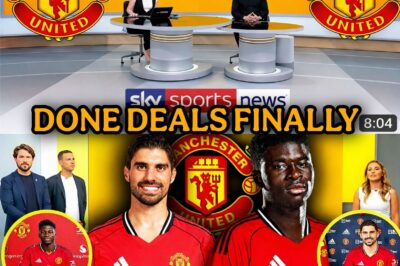 FINALLY DONE: Man United completes double signing as at late hour of yesterday,the duo will now undergo Medical at London Carrington Today as Micheal Carrick new signings