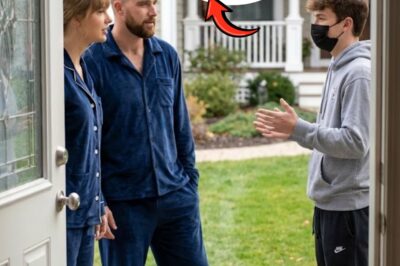 A male Swiftie waited 9 hours outside Taylor Swift’s apartment — but it was Travis Kelce who stepped out first.