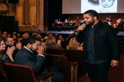 Last night, O’Shea Jackson Jr., Ice Cube’s eldest son, stepped onto the stage and delivered a deeply emotional performance that held the room in complete silence.