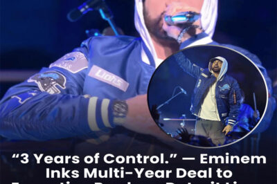 “3 Years of Control.” — Eminem Inks Multi-Year Deal to Executive Produce Detroit Lions Thanksgiving Halftime Through 2027.
