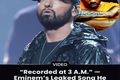 “Recorded at 3 A.M.” — Eminem’s Leaked Song He Never Meant to Release Reveals the Night Proof’s Death Finally Broke Slim Shady.