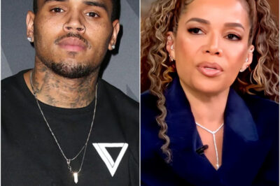 “HE’S JUST A SINGER.” That was the line Sunny Hostin tossed out on The View, as the panel joked about Chris Brown making a surprise daytime TV appearance after years of declining talk-show invites.
