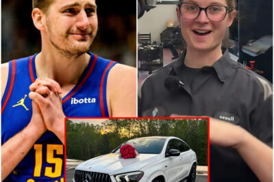 From Changing a Flat Tire in the Snow to a Life- Changing Surprise: How a Quiet Act of Kindness Between a Ball Arena Janitor and Nikola Jokić Turned Into an Unforgettable Moment of Humanity