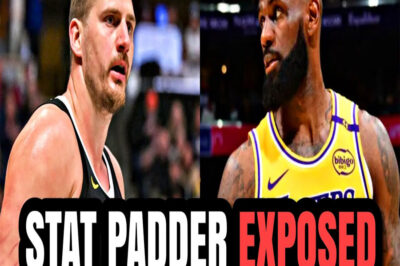 The Illusion of Greatness: How Nikola Jokic Exposed LeBron James’ “Stat-Padding” Act in the Era of Manufactured Numbers