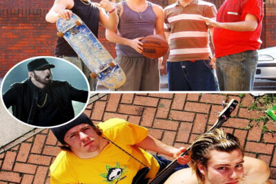 They signed with Sony, toured with Eminem… and lived a lie for three years. Two guys from Dundee reinvented themselves as Californian rappers — changing their accents, their backstories, even their identities to break into hip hop. They hugged Eminem like old friends… while he was reportedly thinking, “Who are these guys again?” They were nearly exposed backstage, nearly pulled from the tour in front of 5,000 fans — yet the truth didn’t explode the way anyone expected. And when everything was about to unravel… a single clause in their contract quietly saved them.