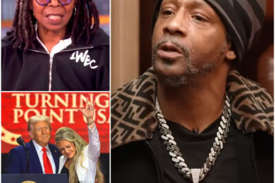 “Sit down and stop crying, Barbie.” — Whoopi Goldberg unexpectedly criticized Erika Kirk, calling her a “T.R.U.M.P puppet” live on air. However, just minutes later, before Erika could respond, comedy legend and fearless icon Katt Williams spoke up – not to tear her down, but to defend her.