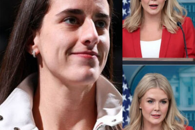 “SHE’S JUST AN ATHLETE.” That’s what Karoline Leavitt said — seconds before the studio turned into a televised earthquake, and Caitlin Clark answered with a single line that left her frozen on live TV.