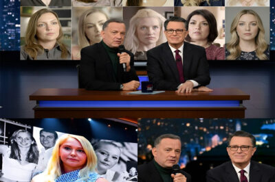 SHOCKWAVES ON LIVE TV: When Stephen Colbert and Tom Hanks Broke the Silence — And America Held Its Breath