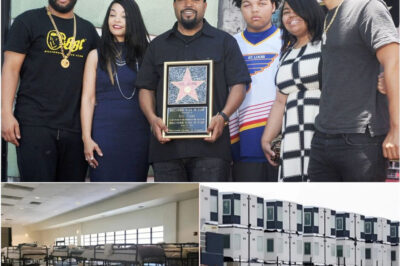 BREAKING NEWS: Ice Cube and his family have donated their entire $5 million in recent royalties and sponsorship earnings to build a network of homeless support centers in Los Angeles, California