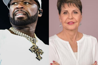 Joyce Meyer Confronts 50 Cent Onstage: “You’re NOT a Christian!” — His 7-Word Response Leaves Crowd Speechless