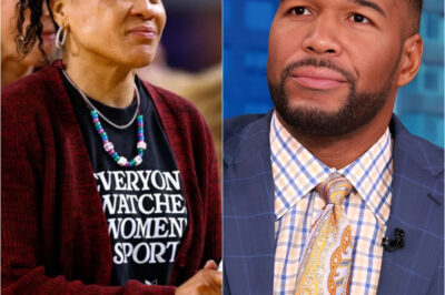 “Michael Strahan just said what no one dared to say about Coach Dawn Staley.” The FOX Sunday studio went still. No laughter. No cross-talk. Looking straight into the camera, Michael Strahan delivered a take that caught even veteran producers off guard: “Coach Dawn Staley isn’t coasting on legacy — she’s actively redefining it. Not just as a basketball icon, but as a once-in-a-generation leader who reshaped the game, cultural conversation, and what it means to own your narrative in the public eye.” Within minutes, the clip was everywhere. Timelines filled with the same reaction: Strahan didn’t invent the thought-he said it out loud. If he’s right, Coach Staley isn’t clinging to relevance. She’s moving beyond it toward a form of influence defined by impact, not just championships. A legacy built on innovation, resilience, and a refusal to let anyone else write her story. Real influence doesn’t fade. It evolves.