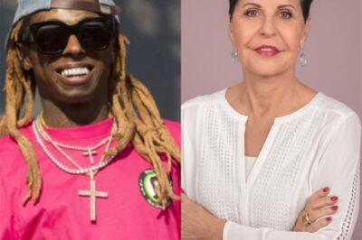 Joyce Meyer suddenly rose from her seat and directly confronted Lil Wayne in front of the live audience, declaring, “You’re not a Christian!” For a brief moment, the crowd didn’t know how to react. A few awkward laughs broke the silence, as some assumed it was part of a planned exchange or a dramatic setup for the event. But the seriousness on her face quickly erased that assumption.
