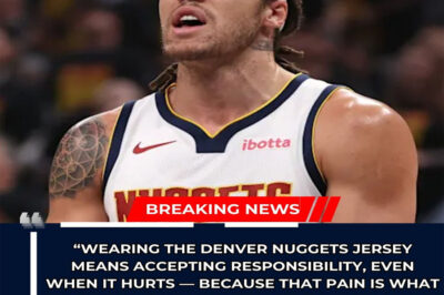 “THIS JERSEY IS HEAVIER THAN A TROPHY”: AARON GORDON’S WORDS TURNED A DENVER NIGHT INTO A MOMENT THE NBA COULDN’T IGNORE