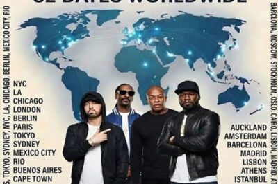 Eminem x 50 Cent tour 2026 is driving fans crazy! Behind-the-scenes clues, joint appearances, and a series of cryptic hints are fueling rumors of an explosive collaboration on the global stage. If this turns out to be true, it could be the most shocking hip-hop tour of the decade