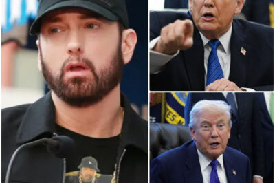 Trump Allegedly Insults Eminem: “Sit Down, Little Boy” – But the Rapper’s Reaction Left the Entire Country Stunned