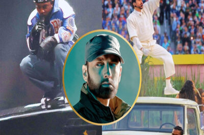 “I’ve seen this before” — Eminem finally breaks his silence on the rumors of Bad Bunny “copying” Kendrick Lamar’s car performance, and his response has fans absolutely stunned