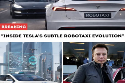 Elon Musk’s Quiet Push Toward Autonomy: Inside Tesla’s Subtle Robotaxi Evolution