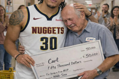 AARON GORDON WALKS INTO HIS OLD HIGH SCHOOL — AND WHAT HE DISCOVERS AT AGE 79 STOPS AN ENTIRE NATION COLD