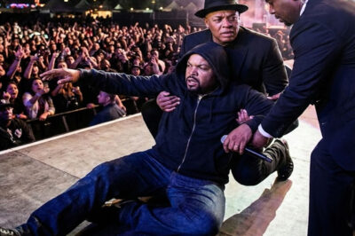 URGENT UPDATE: Panic spread throughout the packed arena as hip-hop icon Ice Cube was reported to have suddenly collapsed during his performance.