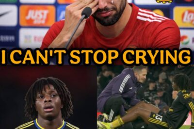 EMOTIONAL MOMENT: Patrick dorgu is a strong guy but what the doctor said this morning concerning His injury made me to shed tears, there’s no way we can cope without Him at this moment”, Bruno Fernandez broke down in tears during press conference as doctor released another update on Patrick dorgu injury today