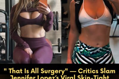 ” That Is All Surgery” — Critics Slam Jennifer Lopez’s Viral Skin-Tight Gym Photos While Her Personal Trainer’s Bold Response Regarding Her Hard Work Is Leaving The Haters Completely Speechless