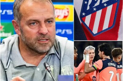 “YOU NO LONGER BELONG HERE, LEAVE BEFORE YOU DESTROY EVERYTHING!”: HANSI FLICK’S ICACY ORDER THAT PETRIFIED THE LOCKER ROOM. A Barcelona veteran breaks a deathly silence after an idol’s immediate expulsion to the enemy. NO ONE EXPECTED IT, but with this forced departure for Atlético, EVERYTHING BEGINS TO COLLAPSE. What really happened? THE TRUTH IS IN THE COMMENTS…