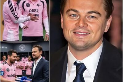 DiCaprio’s Surprise Gift to Inter Miami Shocks Squad—Special Message for Messi Revealed.