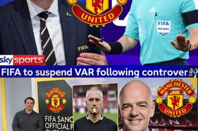 BREAKING NEWS: FIFA force PGMOL to apologize to Man united as FIFA releases fresh sanctions on the match officials that officiated against West Ham