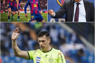 🚨 “I AM DEEPLY ARREPTENT: CÉSAR SOTO GRADO’S ADMISSION CALMS NOTHING!”: THE 2-1 SCANDAL AGAINST GIRONA. In the Federation offices, DEAD SILENCE greeted the referee’s official apology after the video review. NO ONE EXPECTED IT, but with this admission of error regarding key decisions, EVERYTHING BEGINS TO COLLAPSE for the legitimacy of the La Liga result. What really happened? THE TRUTH IS IN THE COMMENTS…