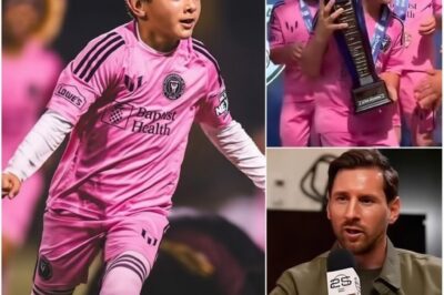 Messi’s Surprising Words to Ciro After Weston Cup Win Leave Young Star Speechless.