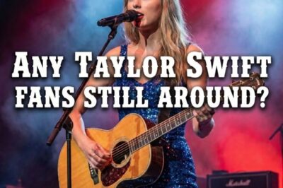 A VOICE FROM THE LEGEND — Taylor Swift SINGS FROM THE HEART ONE MORE TIME